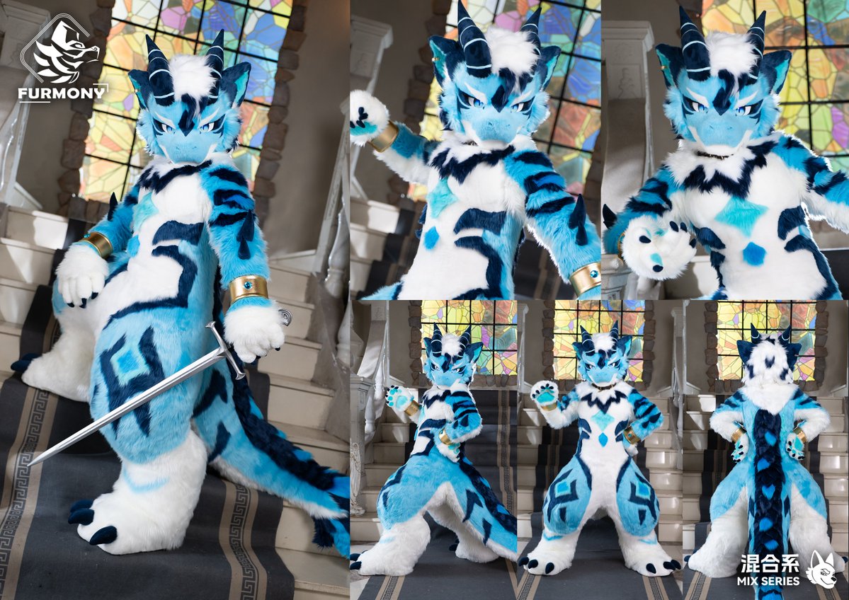 furmony's tweet photo. 「New Commission Finished」  
"I can't wait to go to all kinds of places and meet so many new people!"
Thanks for the trust from @hi_roduki

#furmony #furry #fursuit #鸿萌造物 https://t.co/QvOoF6PRRb