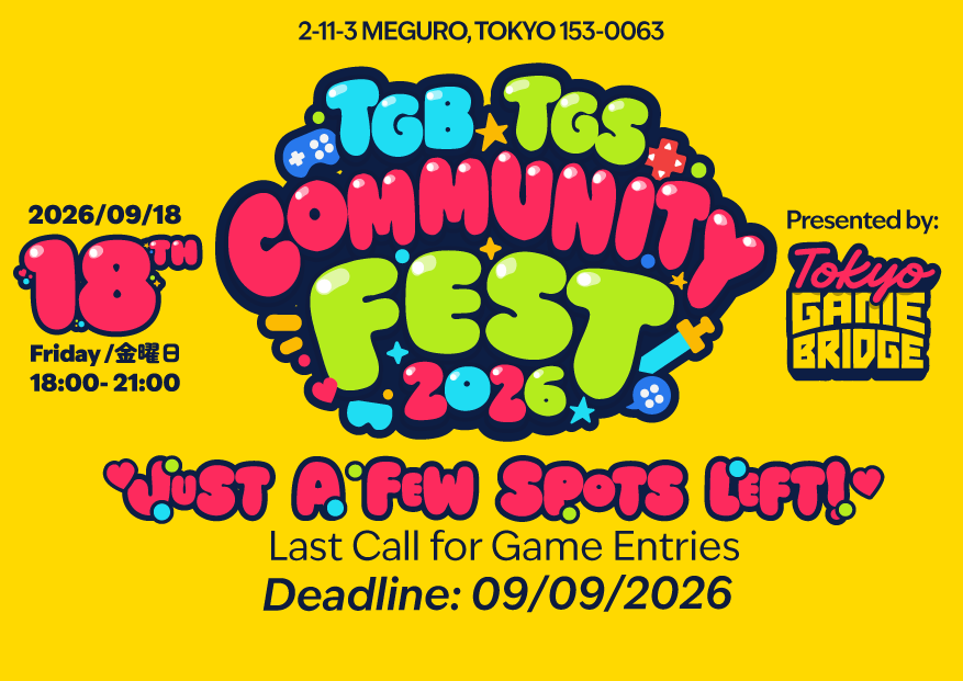 WWSoldierSilent's tweet photo. For anyone in the Tokyo #gamedev community. Here's an awesome opportunity!
https://t.co/wguMNgZJr8
Reach out to Matthew Moss about getting included!
#tokyogamebridge https://t.co/lSzfsXCHMC