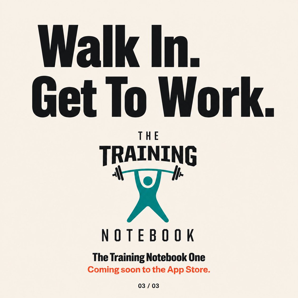 T_Notebook's tweet photo. Personal trainers, your client is walking in. You’re still looking for last week’s workout.

I built The Training Notebook One for this part of the job.

Walk In. Get To Work.

Coming soon to the App Store. Follow for the release. https://t.co/h0WPzNfqkM