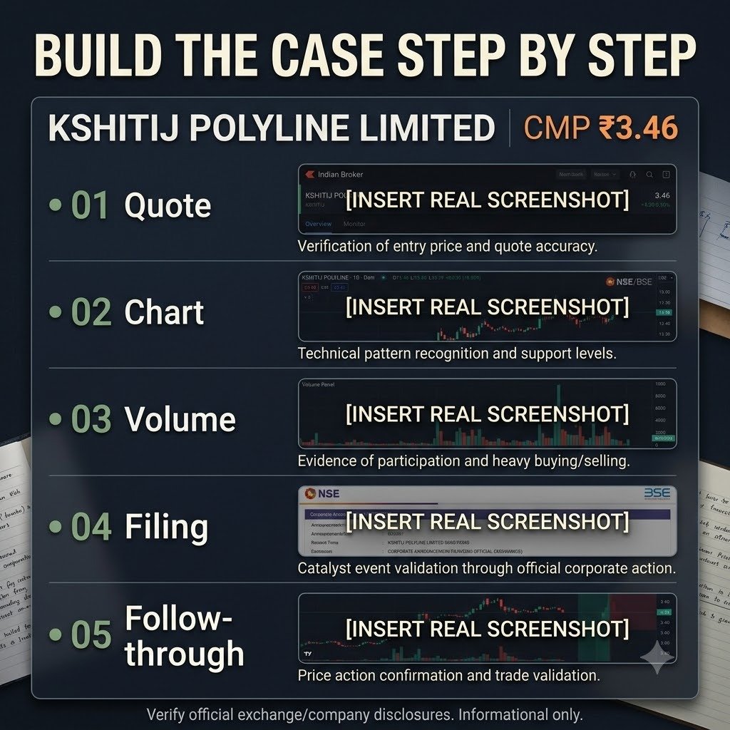 YadavTanu44444's tweet photo. Kshitij Polyline Limited फिर से market radar पर है. CMP ₹3.46 के आसपास acquisition buzz ने interest बढ़ाया है. Omkar Speciality Chemicals angle पर नजर है. #Penny_Multibagger https://t.co/7ErEsgEsAS