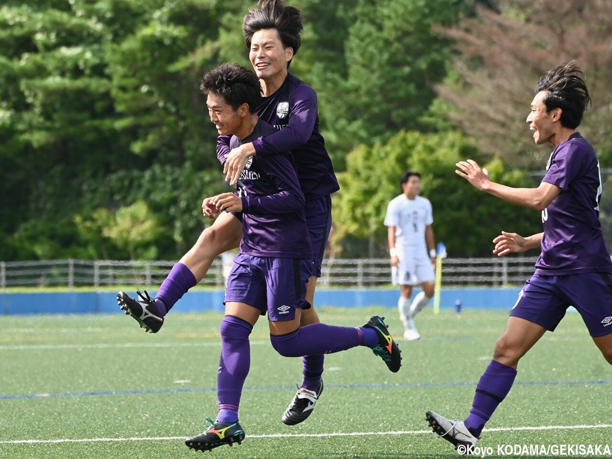 gekisaka's tweet photo. [MOM1199]東海学園大MF諸木愛大(2年)_学校史を塗り替えるベスト4!2年生ボランチがJ1プレーヤーに飛躍した同い年MFに誓った“有言実行弾”

https://t.co/lQHM9yAEFG

#大学サッカー #総理大臣杯 #ゲキサカ https://t.co/vMd0tdokEr