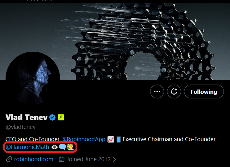 daartcollection's tweet photo. @theunipcs $HARMONIC. The potential is absolutely massive. A meme coin that came out of Vlad Tenev’s project name... once this starts reaching serious market caps, there’s no way Vlad can keep ignoring it. 👀

OG: 0x4bd3ff8fd3372ee282f0f556d4e07e6b3ece17e6

$amc $pons https://t.co/o6T529rIdv
