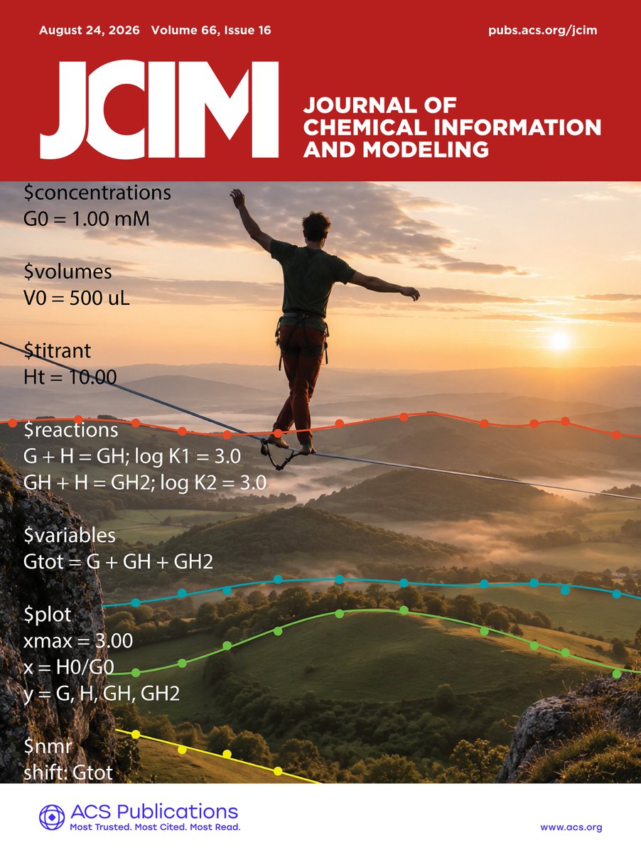 JCIM_JCTC's tweet photo. 📢 Check the new Volume 66 Issue 16 of #JCIM https://t.co/yAh9tN0wUe https://t.co/PuvXScJkuV