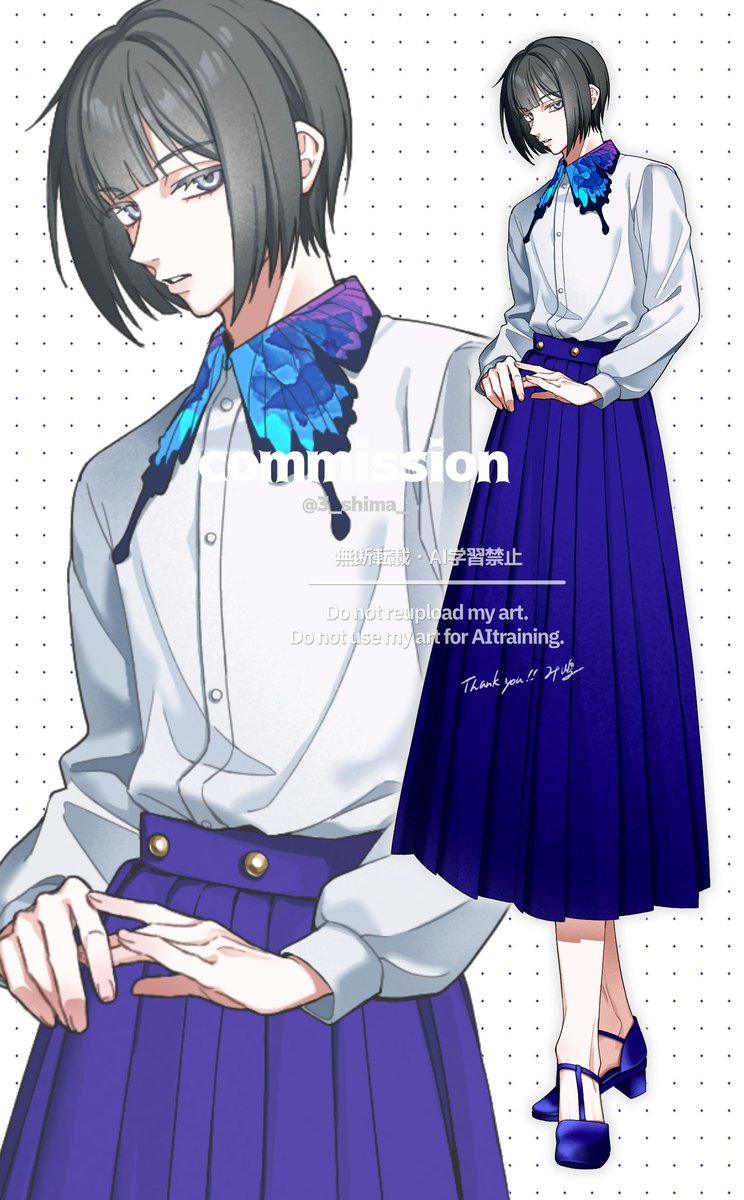 3_shima_'s tweet photo. #Commission #つなぐ
 ご依頼ありがとうございました✨ https://t.co/4dRmECUcEN