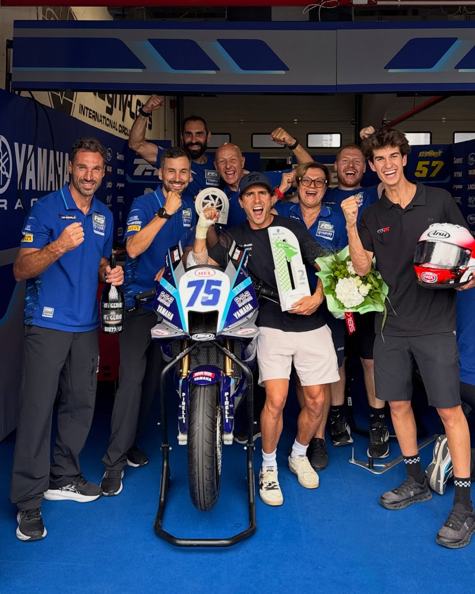 TheAgencySports's tweet photo. GREAT P2 FOR ALBERT ARENAS IN FRANCE! 🏆🇫🇷 After a Race 1 crash and a hand injury, clear X-rays let him race again—and Albert delivered an heroic 2nd place in Race 2! Pure grit, @AlbertArenas75 ! 🚀✨
#TheAgencyTeam #AlbertArenas #WorldSSP #FrenchRound https://t.co/sT0YG1IjRc