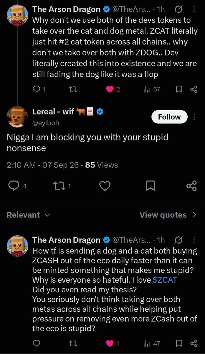ansemhausen's tweet photo. Calling him stupid when he was supporting your posthausen? All because he mentioned the creator's other tokenhausen and made his own thesis?
@eylboh just another fake fuckhausen who let the @blknoiz06 follow goto their head.
Being a bitch cause someone was interacting with you! https://t.co/l1yytflJzm