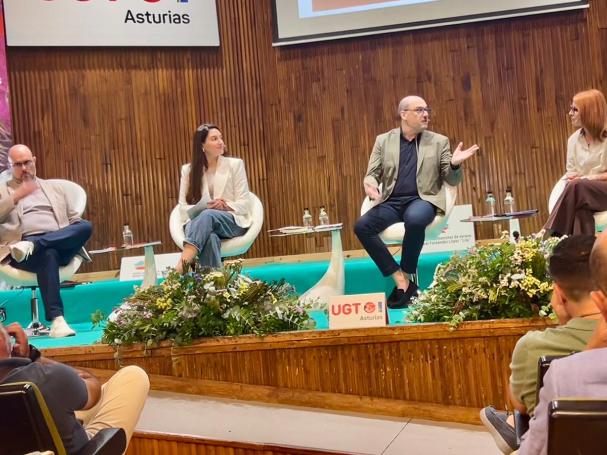 NEGOCiA2Project's tweet photo. Luis Fernandez Villazón participa en la escuela Internacional de Verano de UGT Asturias
https://t.co/3STMXcOw7P https://t.co/viue9pa1I2
