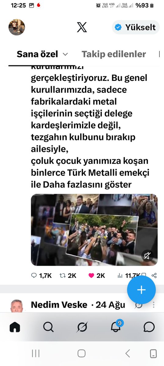 SezginEkin2's tweet photo. @AltundagUysal Emeğinize yüreğinize sağlık sayın genel başkanım kolay gelsin ıyi çalışmalar dilerim https://t.co/ZNKwPp95t7