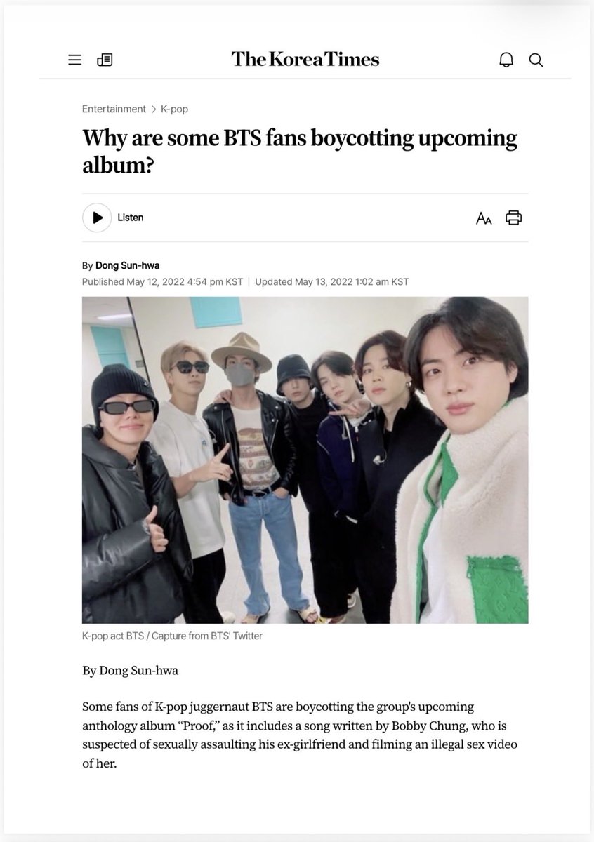 NekareVK's tweet photo. The point is that there is documented precedent for BIGHIT taking action around songs connected to Bobby Chung. “HOME” and “Love Maze” were performed during PTD but later omitted from the official US DVD. ARMY also called for “Filter” to be removed from Proof because of his involvement.

So no, I’m not turning a rumour into a “universal truth.” I’m pointing to documented events and questioning why the response appears different now.

Several news outlets reported on this. I’m attaching a few, but there are more sources online:

🔗 https://t.co/JNza4QI5I0

🔗 https://t.co/kGKiGI7jJH

🔗 https://t.co/Rme2yx4FCI

🔗 https://t.co/3x5d3AKM0c

You can call it coincidence if you want. I’m allowed to question the pattern.
