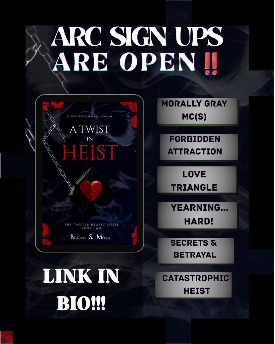 PennedSylva's tweet photo. ARC READERS, your attention is needed in my mafia romance book! 

#arcreaderswanted #ARCreaders #mafiaromancebooks #indieauthor #atwistinheist #pennedsylva https://t.co/fQfdx40HSV