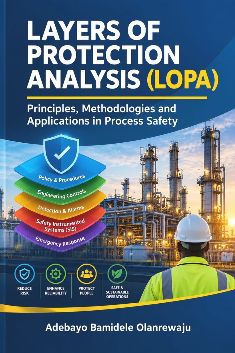 OlanabAcademy's tweet photo. Layers of Protection Analysis (LOPA): Methodologies &amp; Applications - https://t.co/LUt431oUmk https://t.co/HVnmsfB1qm