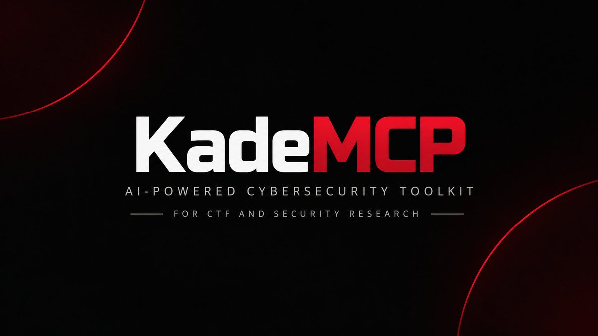 OrgitoRTA's tweet photo. KadeMCP - CTF Solver MCP Server

Connect this server to Claude Desktop and Claude can disassemble binaries, crack hashes, fuzz web apps, extract steganography, and run full pwntools exploits - all from natural language prompts.

https://t.co/dv7rUUJNjO

#CTF #Claude #MCP https://t.co/nMoXpPc89F