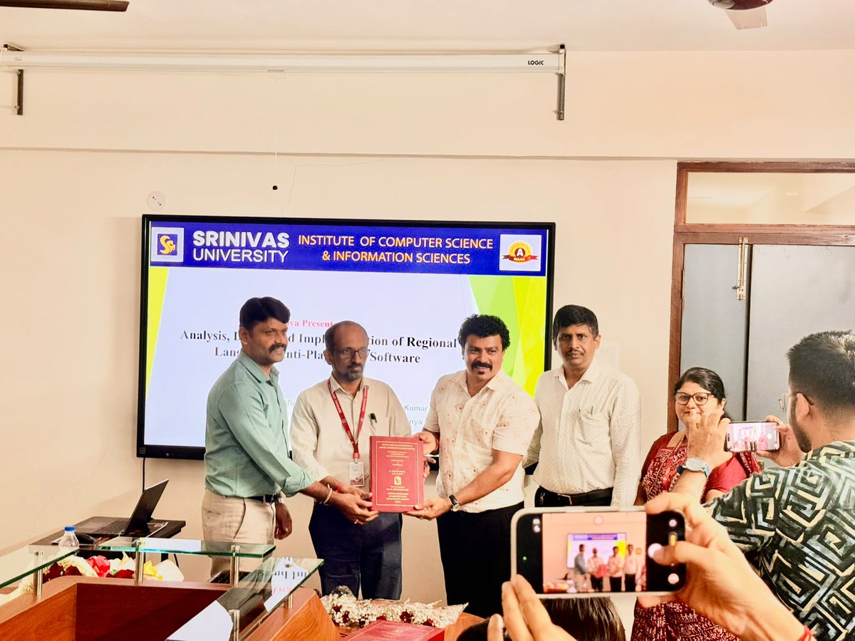 Drillbitglobal's tweet photo. 🎓 Huge congrats to our leaders on this milestone!

Dr. Prashanth Kumar H M (Founder &amp; Director) and Dr. Yatheendra K V (CTO) have both completed their PhDs - research rooted in academic integrity, the very mission DrillBit stands for.

Proud moment for #TeamDrillBit! 👏 https://t.co/axaiUfWb6D
