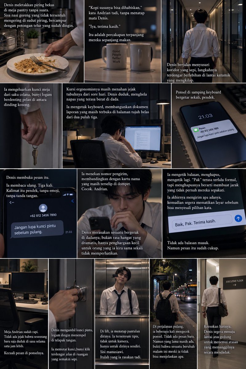 KenxAndrian's tweet photo. THE HEIR &amp; THE ORDINARY
https://t.co/gfGHmNrIe8

#Novel #Cerita #DenisAndAndrian #OfficeRomance #SlowBurn https://t.co/Qot6I6QMq8