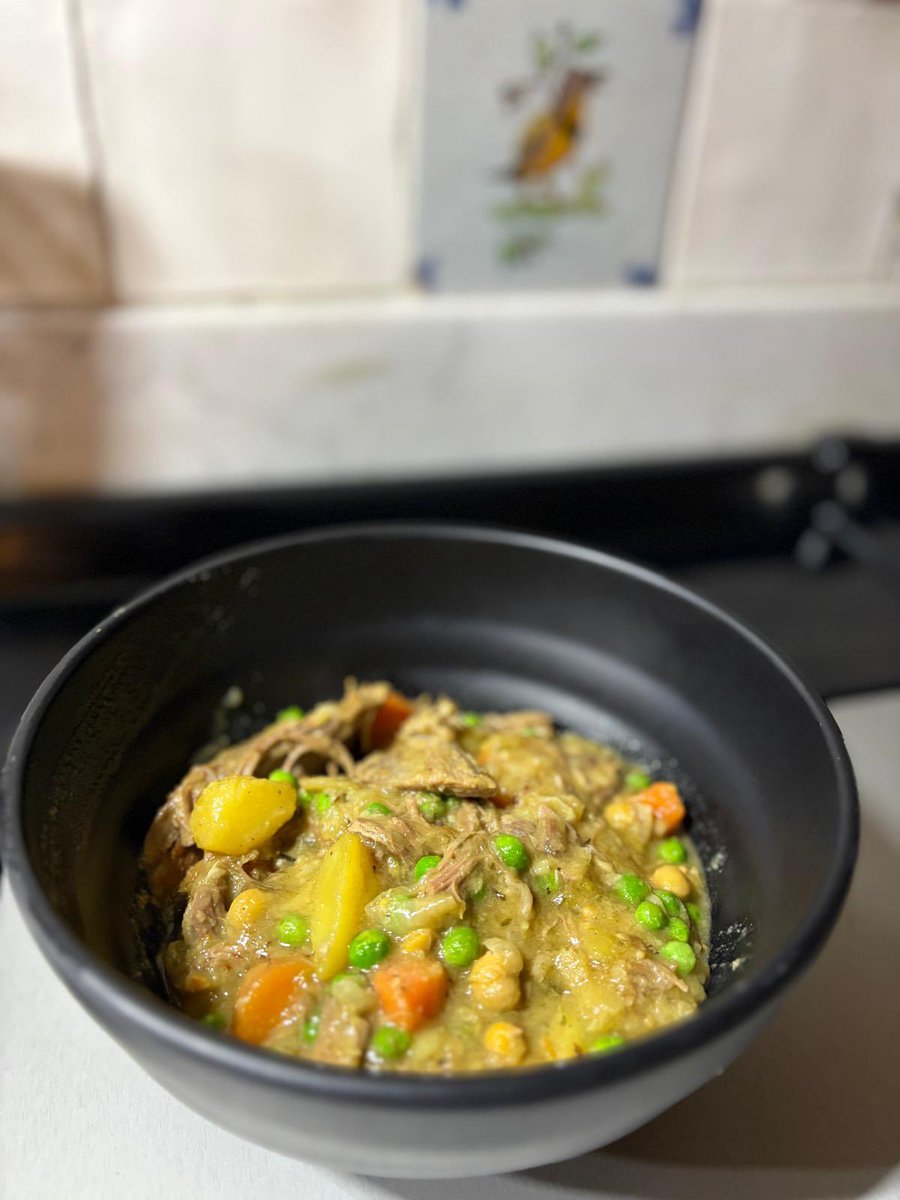 JimmyBarnes's tweet photo. Leftover Father’s Day lamb stew. Very Scottish and favourite of mine of course. Wish my mate Sam Neill was here to share it with us. He would argue that it was Irish. https://t.co/4JmdN9CtaA