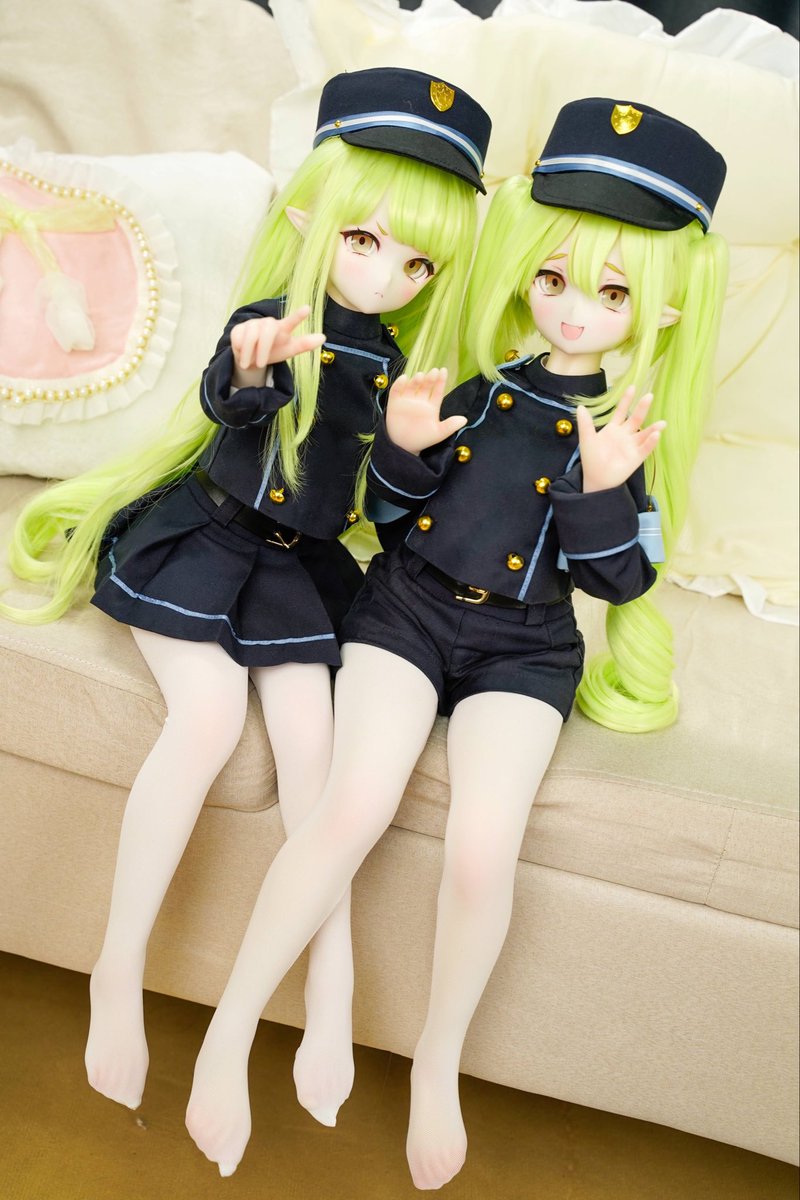 mozujp's tweet photo. Hikari and Nozomi #mozudoll #doll #anime #twins https://t.co/G6gUTXyCDY