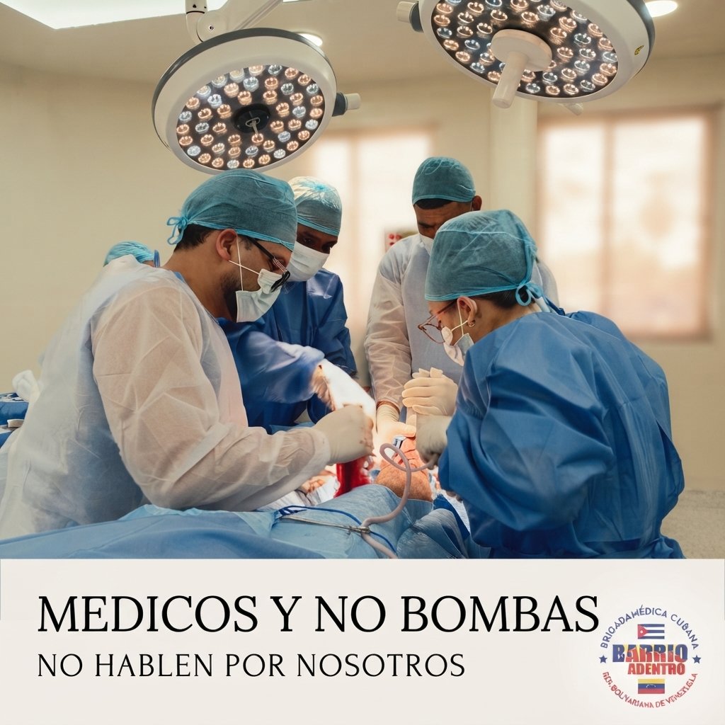 Yococdi's tweet photo. En cada consulta, hay una historia. En cada mano, una promesa de cuidado. Gracias a nuestros médicos de la Brigada Médica Cubana por llevar salud y humanidad a cada rincón de #Venezuela. #BarrioAdentro https://t.co/TsMxYXrB42