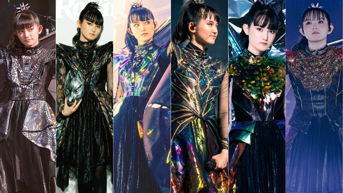annie_metal_TW's tweet photo. 衣装の進化史✨ https://t.co/d3RJt22jjz