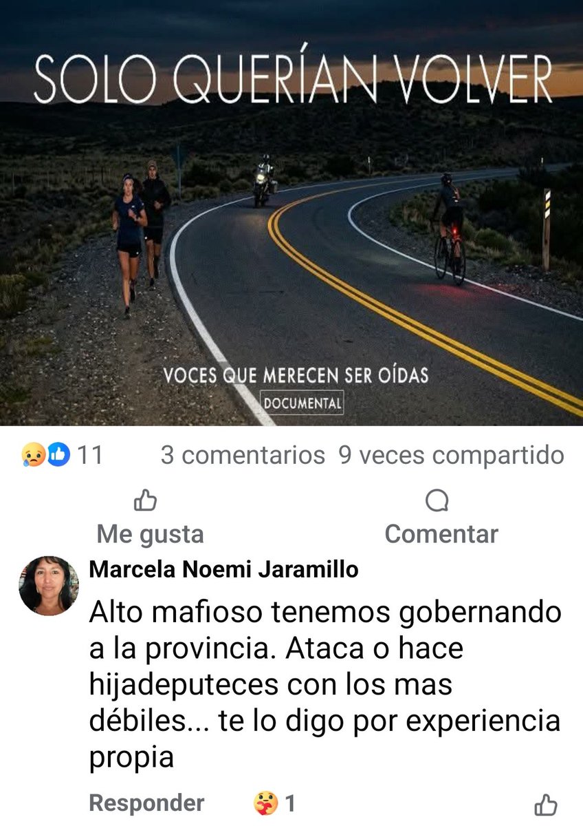 CHUBUT__News's tweet photo. "SOLO QUERÍAN VOLVER"
▪️Allanaron la casa de MARCELO VILLEGAS, creador del documental que pretende dejar registro sobre siniestros  viales en Chubut.
▪️Pasen por su facebook ✍️ https://t.co/dUiH7yUZxH