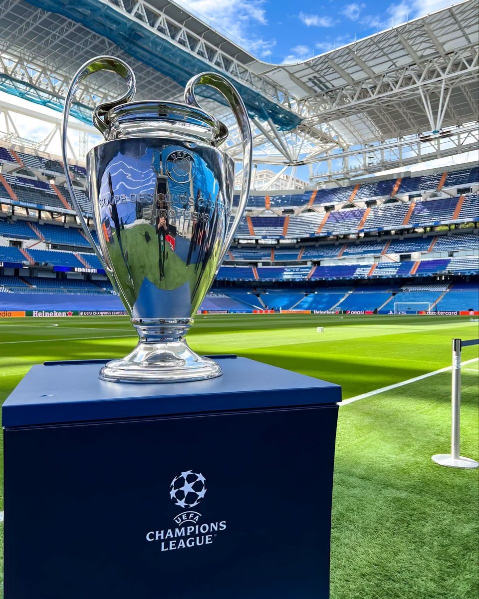 BlancaRedondoCa's tweet photo. La Uefa Champions League vuelve al Bernabéu. 😍

Primer partido rumbo a la 16: Real Madrid 🆚️ Inter de Milán

¡¡HALA MADRID!! 🤍🤍 https://t.co/udlPTMLh5Z