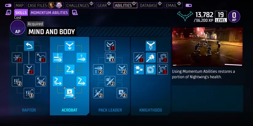 Sinnaell's tweet photo. The UI reminds of this, it was one of those undercooked superhero games, I regret even getting and now Sony gives us this UI.
I’m done with western games. https://t.co/E6BDluBVci