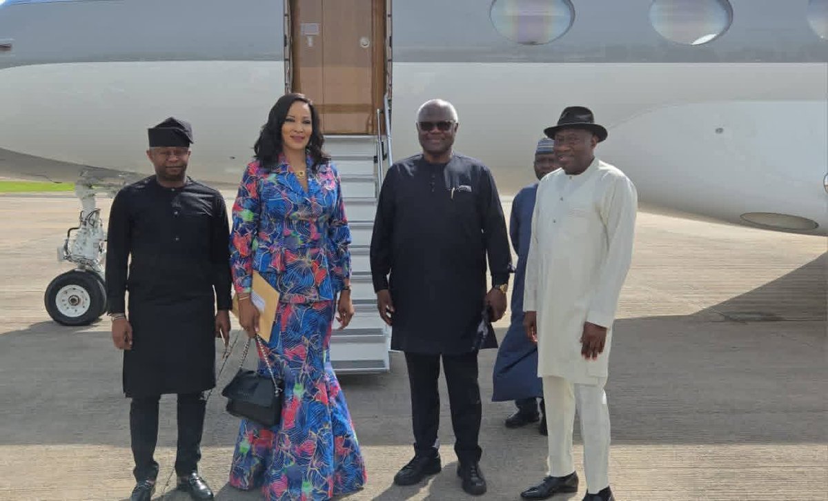 NTANewsNow's tweet photo. Nigeria Facilitates Safe Return Of Ex-Sierra Leone President Ernest Koroma 

Nigeria has facilitated the safe and dignified return of former Sierra Leone President Ernest Bai Koroma to Freetown, bringing an end to more than two years of temporary relocation in Abuja. He was seen off at the airport by former President Goodluck Jonathan while Former President  Olusegun Obasanjo joined the delegation in escorting Koroma back to Freetown. 

In a statement, the Minister of Foreign Affairs, Bianca Odumegwu-Ojukwu, who also escorted Koroma to Sierra Leone on the directive of President Bola Tinubu, describes the return as the successful conclusion of a regional diplomatic and confidence-building process.

She says Koroma’s relocation to Nigeria in January 2024 followed engagements by the Economic Community of West African States (ECOWAS) aimed at promoting peace, stability and political understanding in Sierra Leone.

Speaking in Freetown, Bianca Ojukwu points out that Koroma’s relocation to Nigeria in January 2024 followed interventions by the Economic Community of West African States (ECOWAS) aimed at promoting peace and political stability in Sierra Leone.

She notes that the process helped ease tensions and foster greater understanding between President Julius Maada Bio and the former president.

According to her, sustained engagements involving ECOWAS, the Nigerian Government, and other stakeholders during Koroma’s stay in Nigeria contributed to resolving the issues that necessitated his temporary relocation.

Bianca Ojukwu also expresses appreciation to President Bio, former President Koroma, and the people of Sierra Leone for their cooperation and commitment to peace.

She reaffirms Nigeria’s commitment to regional harmony, constitutional order, and democratic stability, expressing confidence that Koroma’s return will further strengthen national reconciliation in Sierra Leone.