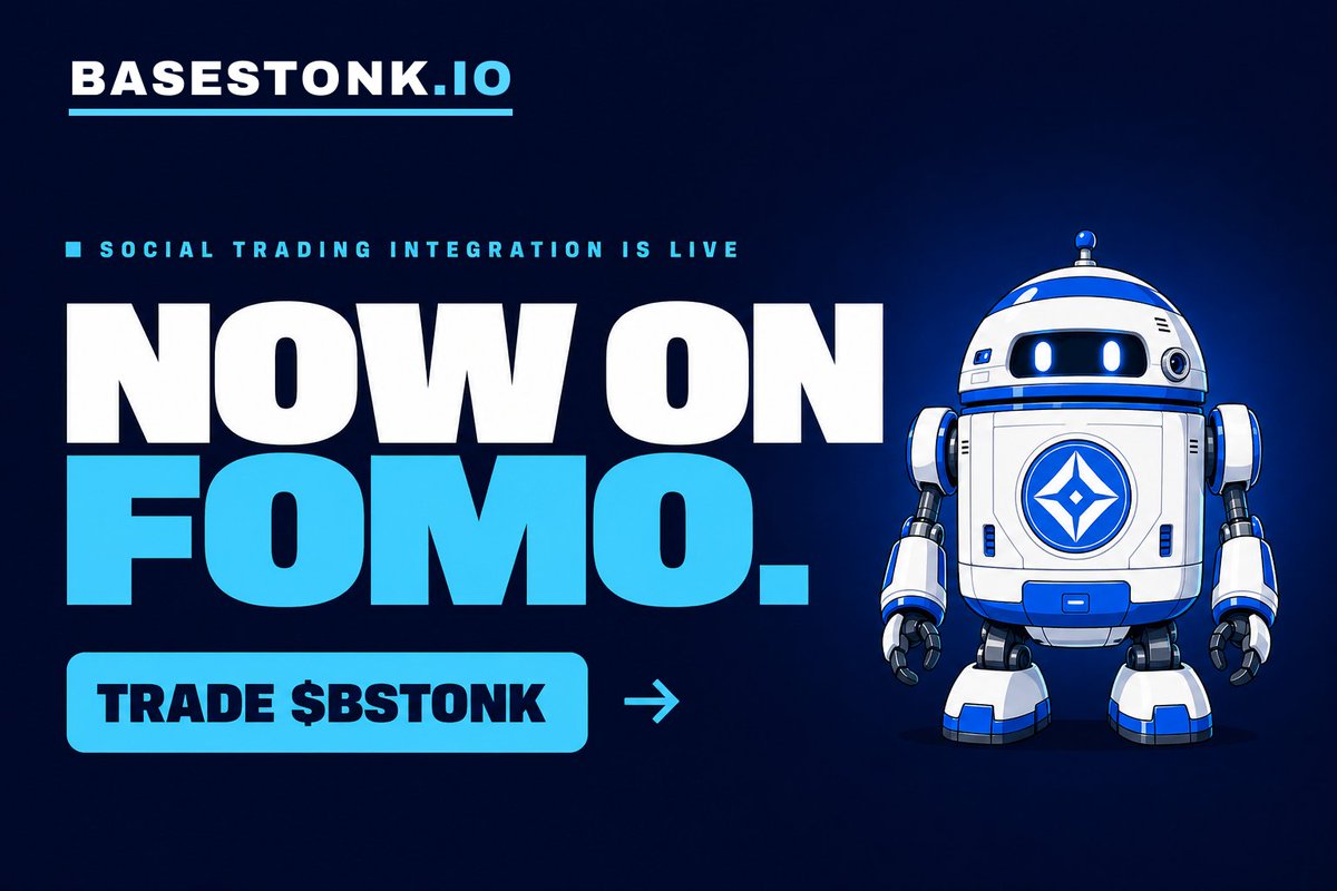 Xipzer's tweet photo. DISTRIBUTION IS THE WHOLE GAME.

base:0x0f61edbfe6cd86024c0f210c0695b08df55fdfc9 launcher generations are NOW WHITELISTED ON @fomo, where traders follow and copy each other in real time.

Social trading, unlocked.
https://t.co/UyDC16W4Ko https://t.co/bPVRO8a4kU