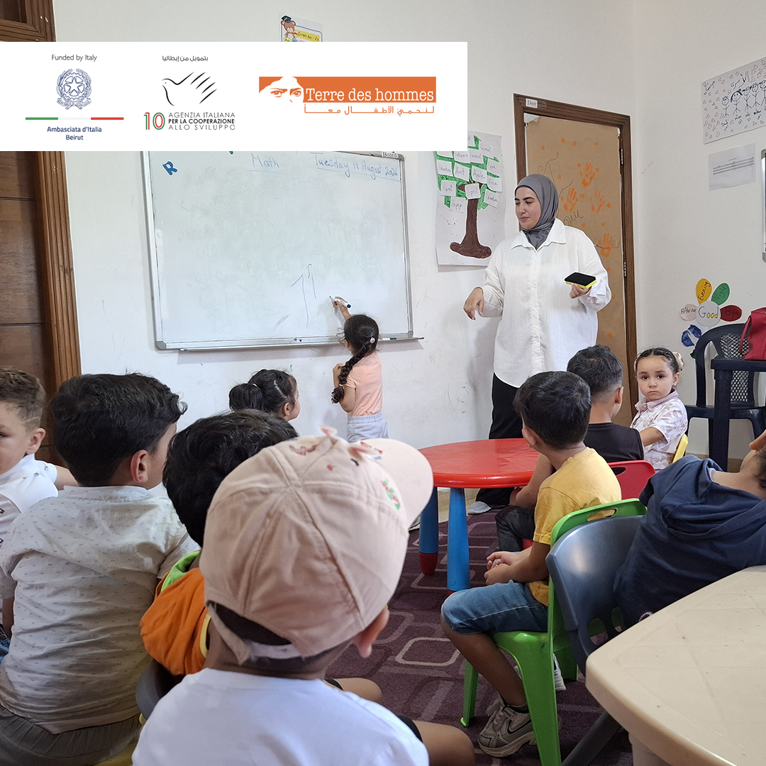 tdhitalylebanon's tweet photo. Learning comes to life at TDH Early Childhood Education centers in Basta and Souk El Ghareb.
Through games, songs &amp; art, children are discovering numbers.
Part of the ACCESS project, funded by #Italy through @aicsbeirut 

@aics_it @ItalyinLebanon https://t.co/nddcuxOtSt