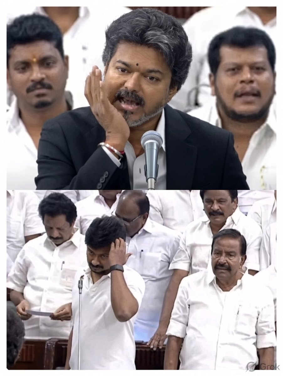 Vino1348014's tweet photo. நல்ல ஆளும்கட்சி vs நல்ல எதிர்க்கட்சி. இது சட்டமன்றமா இல்ல circus 🎪 கூடாரம,
கோமாளி கூட்டம். 🤡🤡🤡🤡
#TVKVijay‌Fails 
#DMKRunned https://t.co/ag8cIaMEmM