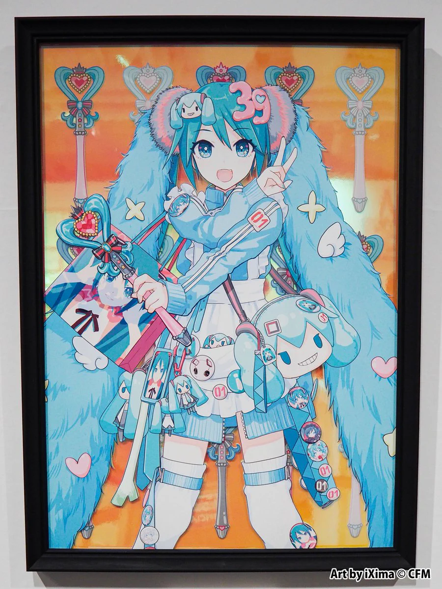 初音ミクとEko iXimaのミクストメディア展 على X: 