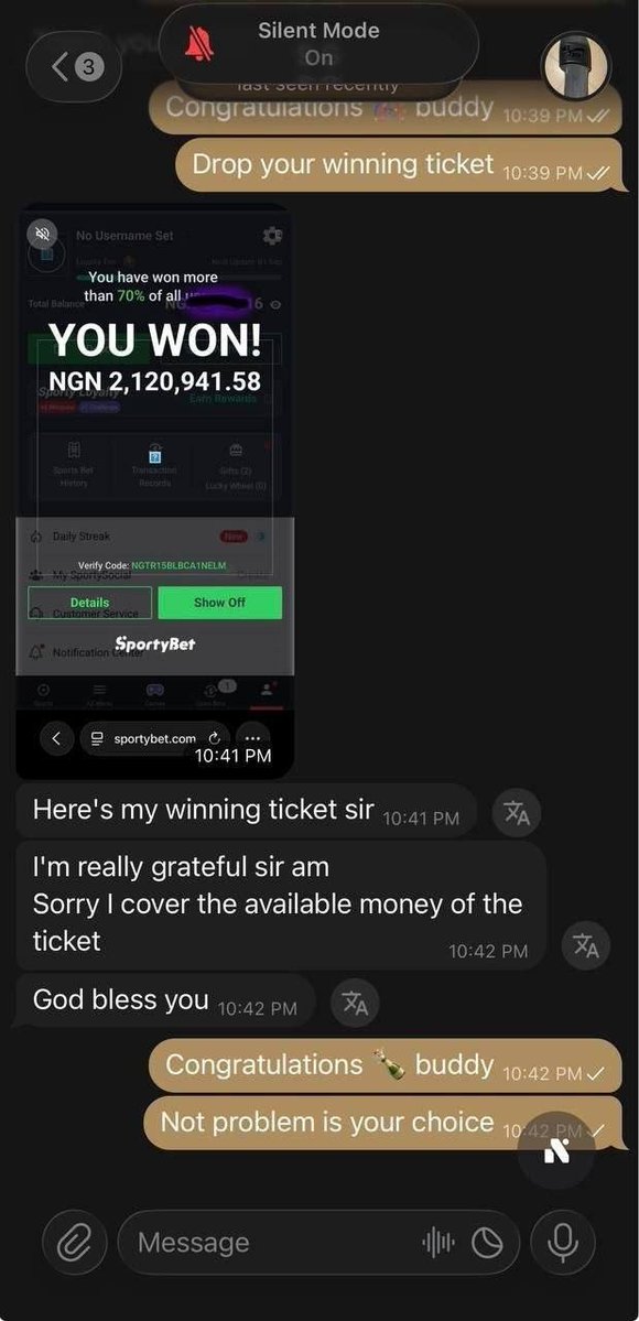 LEGIT_FIXEDTIP's tweet photo. Take Your Time To Scroll Up And Observe The Channel Very Well
I Am Giving Out My Best To Help You All 
Try to join the VIP on the next available Ticket✅❤️✅Take Your Time To Scroll Up And Observe The Channel Very Well
I Am Giving Out My Best To Help You All 
Try to join the VIP https://t.co/bM4wPVbLHl
