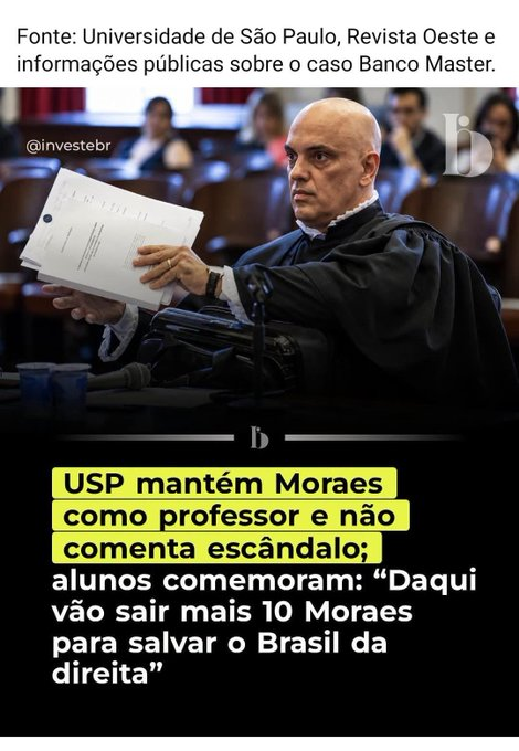 nelsonpaffi's tweet photo. USP, outrora respeitada, hoje em decadência total. https://t.co/q1Pejve3bR