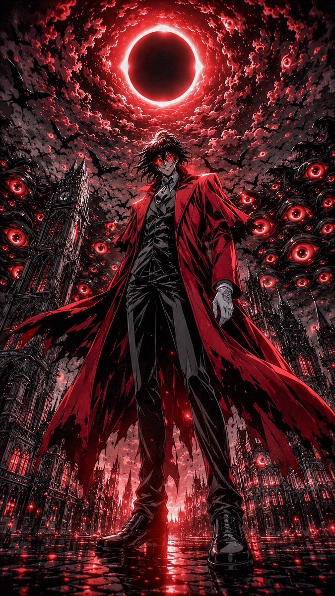 GuruWallpaper1's tweet photo. Welcome to Hellsing. https://t.co/ZyJ6LzvEpC