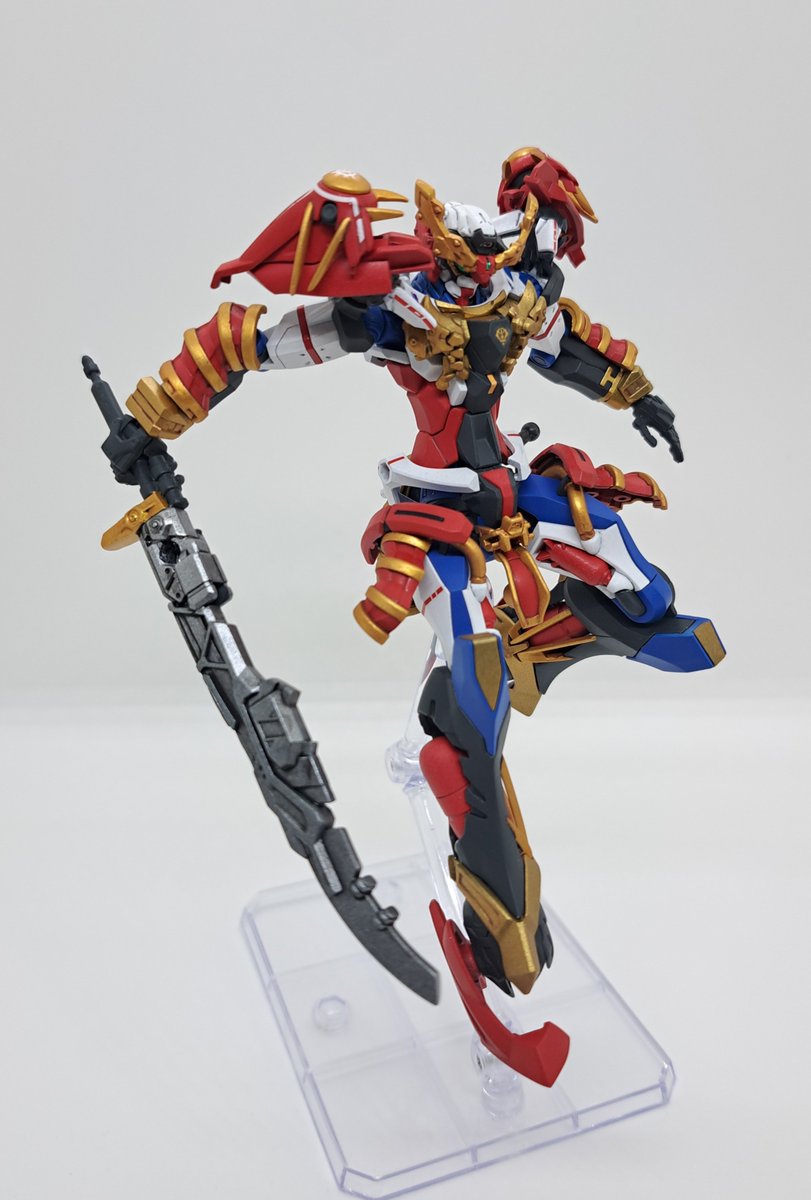 sekito2021's tweet photo. #みんなのミキシングガンプラ晒せよ
HGジークアクスキット1体のみミキシングで武者ジークアクス
#gunpla https://t.co/VjHN3KKOVA