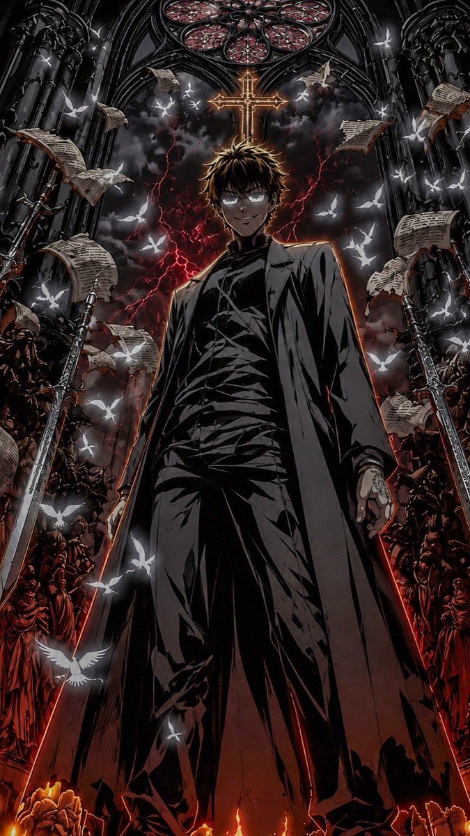 GuruWallpaper1's tweet photo. Welcome to Hellsing. https://t.co/ZyJ6LzvEpC
