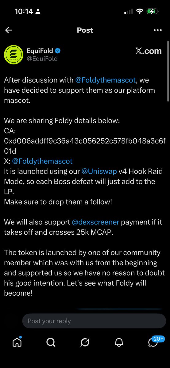 Zelymo's tweet photo. @kazuyam3k 0xd006addff9c36a43c056252c578fb048a3c6f01d 

Hey Zuya , you don’t have the mascot as part of your bags yet https://t.co/X18nUD0Tht