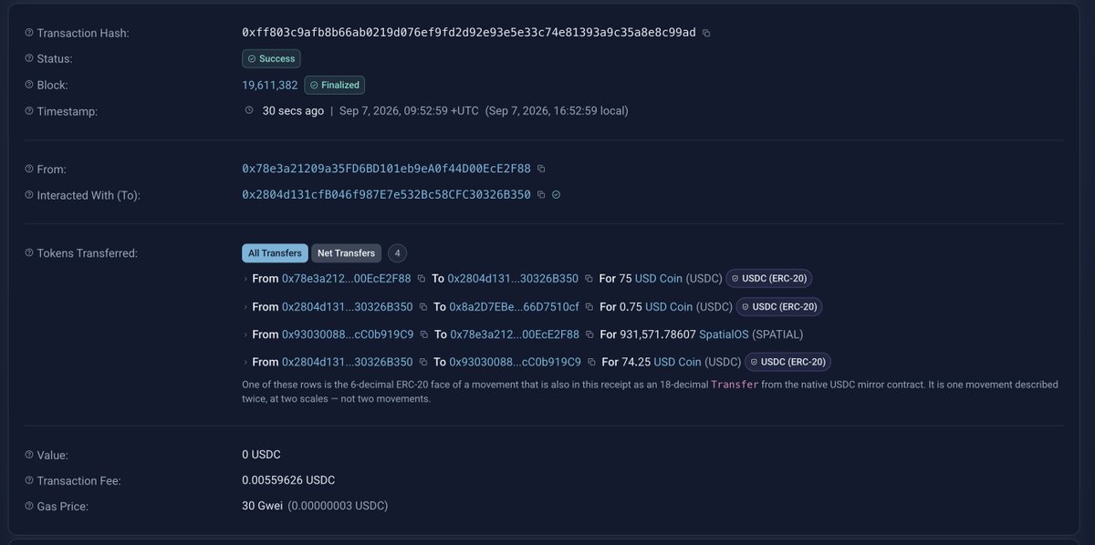 spatialofficial's tweet photo. Buyback #3 ✅ https://t.co/mWiJ3jvEtT
