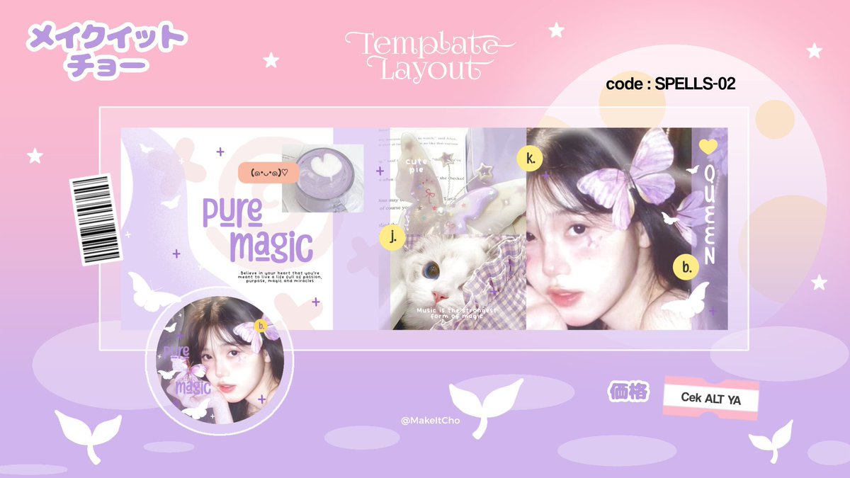 MakeItCho's tweet photo. Help repost ? Terimakasih ♡

Haloo, aku hadir kembali membawa 4 template layout yang bisa langsung diorder via dm. Cek ALT untuk lebih lengkapnya yaa

Layoutnya nfs ya. 

Untuk yang mau tanya-tanya dulu boleh dm aku ♡

#bealanja https://t.co/37H6HYipxn