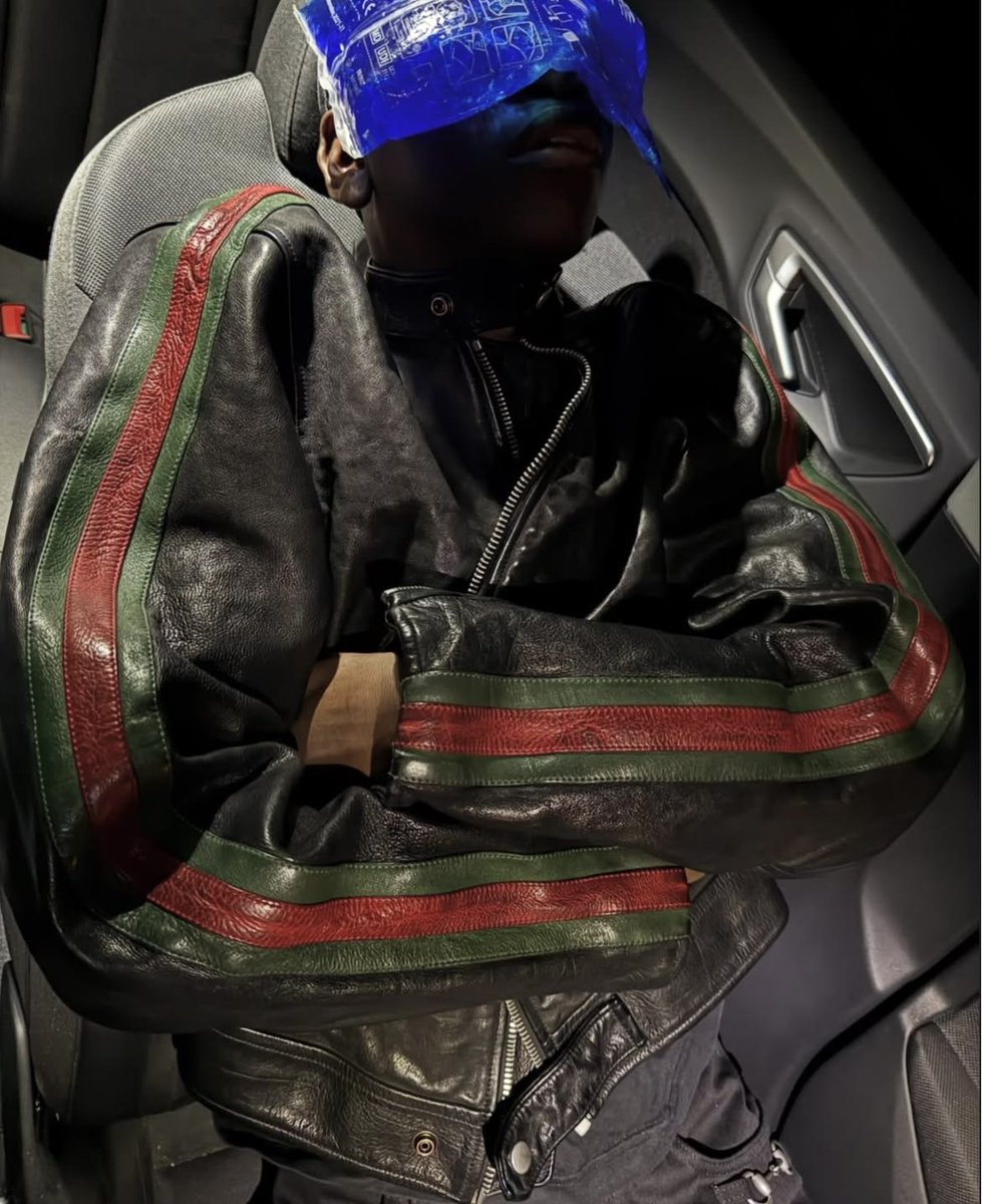 galactamelanin's tweet photo. leather biker jacket by gucci 🖤 https://t.co/brchcRaHgh