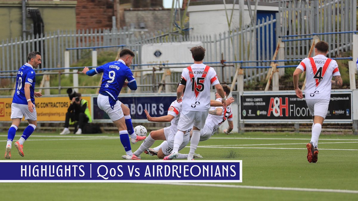 OfficialQosFC's tweet photo. 📺 Highlights from Saturday’s victory over Airdrieonians are now available to view on YouTube.

Watch here ➡️ https://t.co/to0KN7KnHk

#QOSAIR | #TheDoonhamers https://t.co/03CWsIMIgb