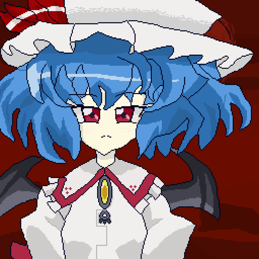 DabbidTW's tweet photo. Remillia!! Day 6 of drawing fror the first time
#ドット絵 #ドット絵 #東方Project https://t.co/uML7vrHv2y