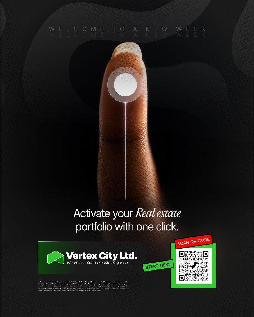 VertexCity's tweet photo. Your portfolio won’t grow from “I’ll do it someday.” 

One click could be the start of your next land investment.

Explore real estate opportunities in Port Harcourt and take the first step this week. https://t.co/HOhFtanrWv