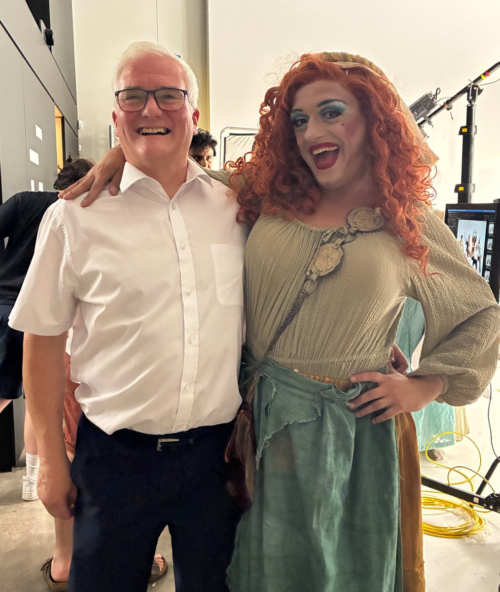 TBSolicitors's tweet photo. We are delighted to announce we are back as Primary and Costume Sponsors for this year's Roses Theatre panto – Sleeping Beauty! Our Managing Partner Paul popped along to the theatre’s recent marketing day for a first look behind the scenes. Tickets are on sale now!
@RosesTheatre https://t.co/ZGqz8wpkNm