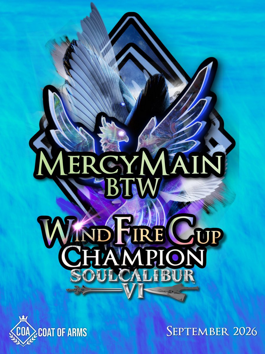COA_League's tweet photo. Yesterday, history was written as warriors lined the Coat of Arms battlefield 🔶

It was a glorious sight as blades collided and fighters battled for their place among the victorious.

But when the dust is settled, there can only be ONE Diamond in the Rough💎

Thank you to all that participated and congratulations to our COA Champions! @soulcalibur #soulcalibur6 #soulcalibur6

🏆 @SC_MercyMainBTW 
🏆 @Yo_NoWoe 

🥈@FottenSC 
🥉@simon95lb 
4️⃣ @MaidrosFeanoron 
5️⃣ Ether
6️⃣ T-INC|GlueGod
7️⃣ @jeysamjey 
8️⃣ @Silent_Joel 

🥈@SouzouLion 
🥉@TheInfectious_D 
4️⃣ FAT|Zeo14
5️⃣ @Feremuntrus 
6️⃣ FZ|OneKillerGuyPC
7️⃣ @MACHINEGUNKILLS 
8️⃣ @ArcGraves