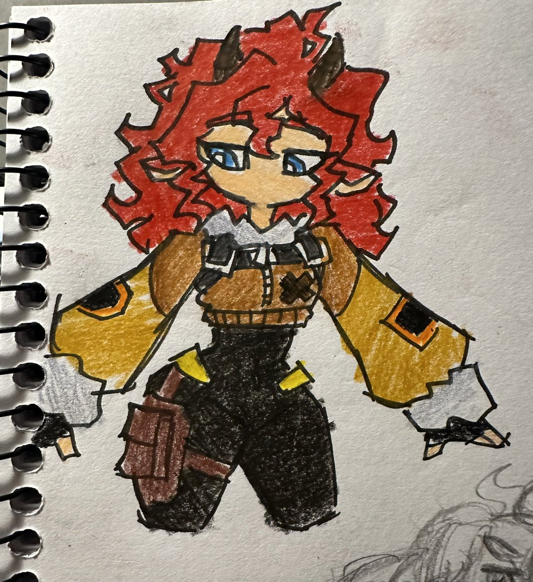 Itskuni2005's tweet photo. Look at this sweet lil tomato patootie 

#oc https://t.co/YbEHOHUY4X