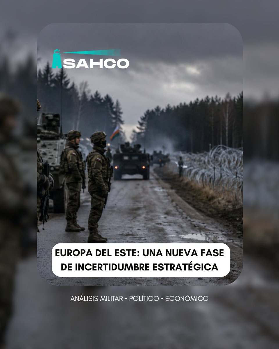 SahcoConsulting's tweet photo. Europa del Este ha entrado en una nueva fase de incertidumbre estratégica.
@KhalilSHXX analiza los desafíos que definirán el futuro de la seguridad europea.
🔗 Lee el artículo: https://t.co/askALtdoED
#Geopolítica #Ucrania #EuropaDelEste https://t.co/G8WOrU0VTl