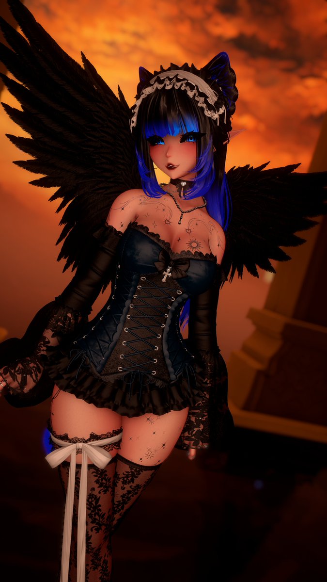 CyberfadeVR's tweet photo. Embrace your darker side

Calliope by @Cakeii_VT coming soon https://t.co/74WpHm4rhp