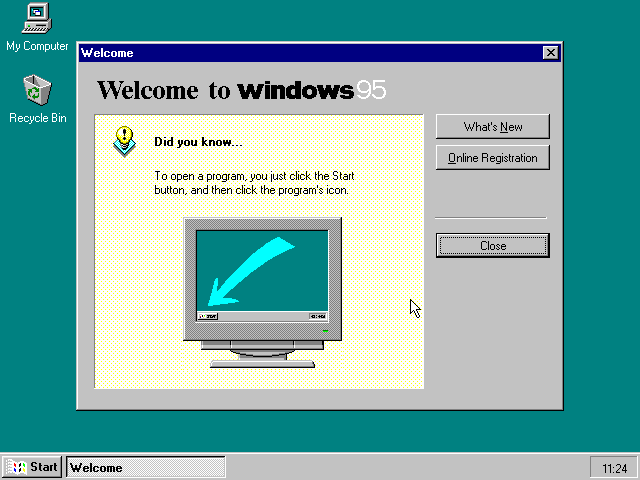 Function_95's tweet photo. idk what everyone's talking about this is the real windows 95 logo https://t.co/i2vR8bbjcs