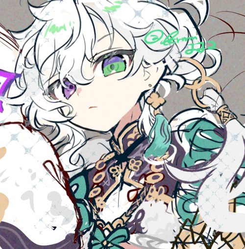 白黒無常 / 東風遥 #第五人格イラスト 」|花帆のイラスト