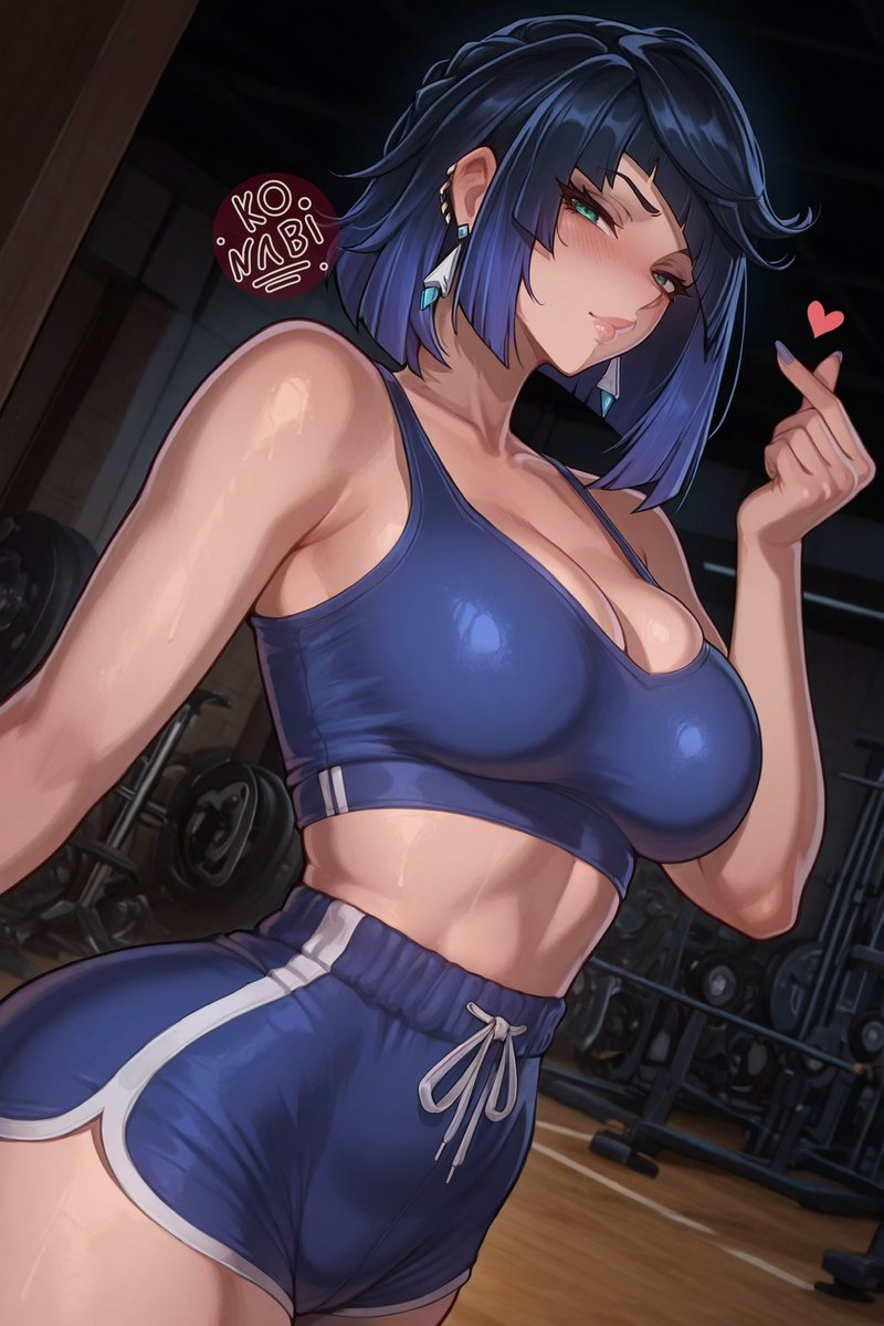 Konabi_sfw's tweet photo. Who wants to train with me? 💙

Full set on bio 🔗

#GenshinImpact #yelan https://t.co/93EUjyCA83